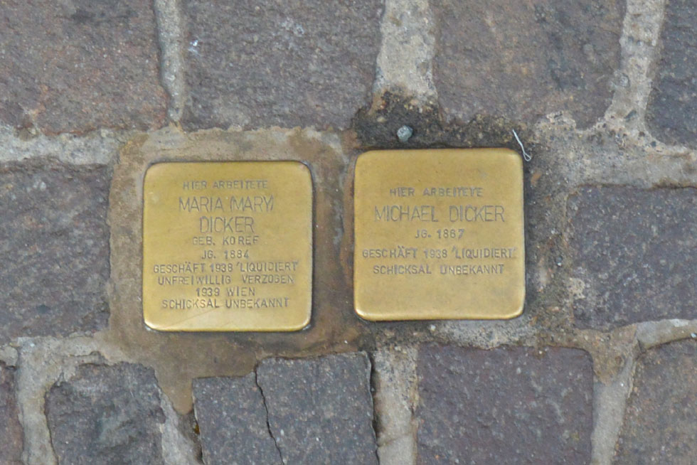 Graz, Freiheitskaempfer, Stolpersteine